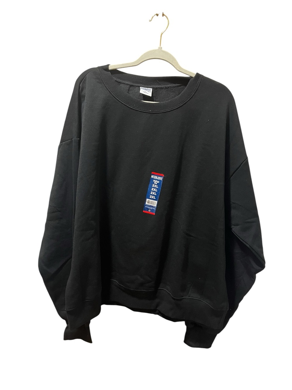 Men's Black Crewneck Sweater - Classic Comfort